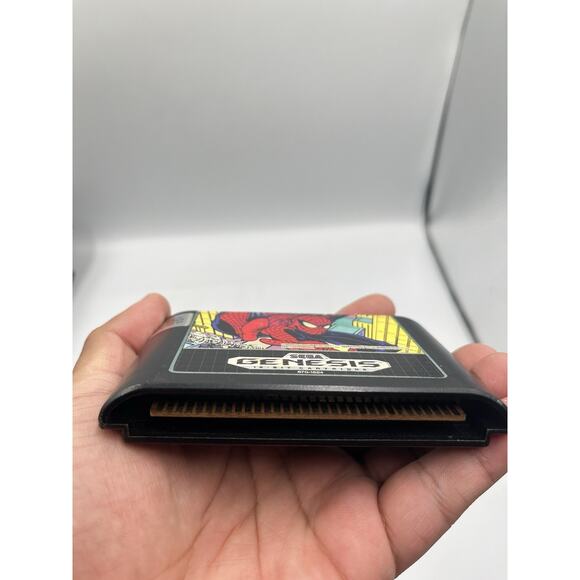 Spider-Man (Sega Genesis, 1991) With Original Box - Picture 6 of 10